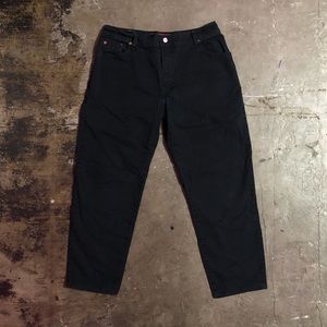 SIZE 14 Black denim Levis jeans